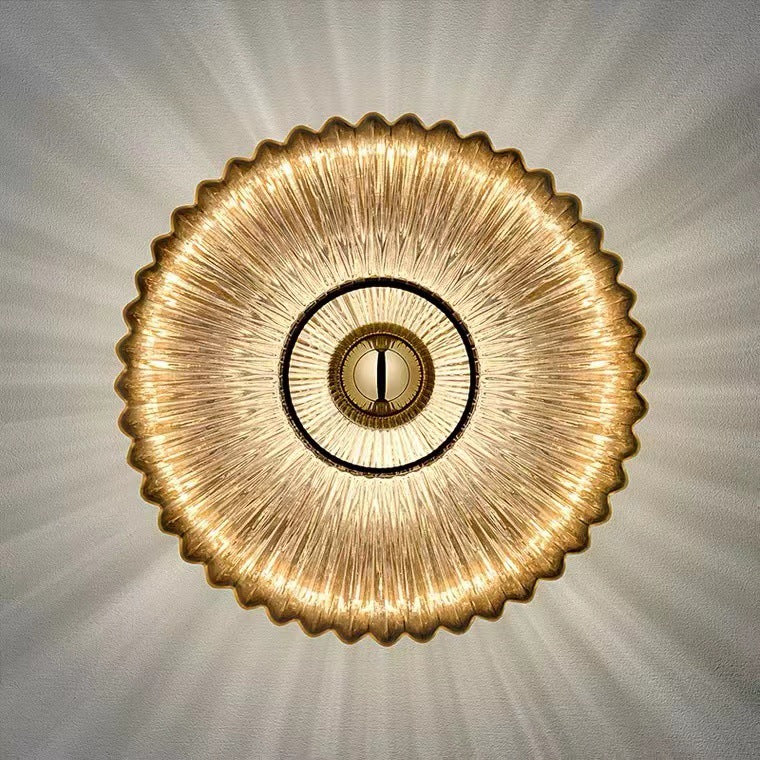 Glass Wall Sconce 9.5 Inch Hardwired Contemporary Fixture E26 Base Ambient Lighting for Bedroom Hallway Dining Room Smoke Gray Frosted Optio