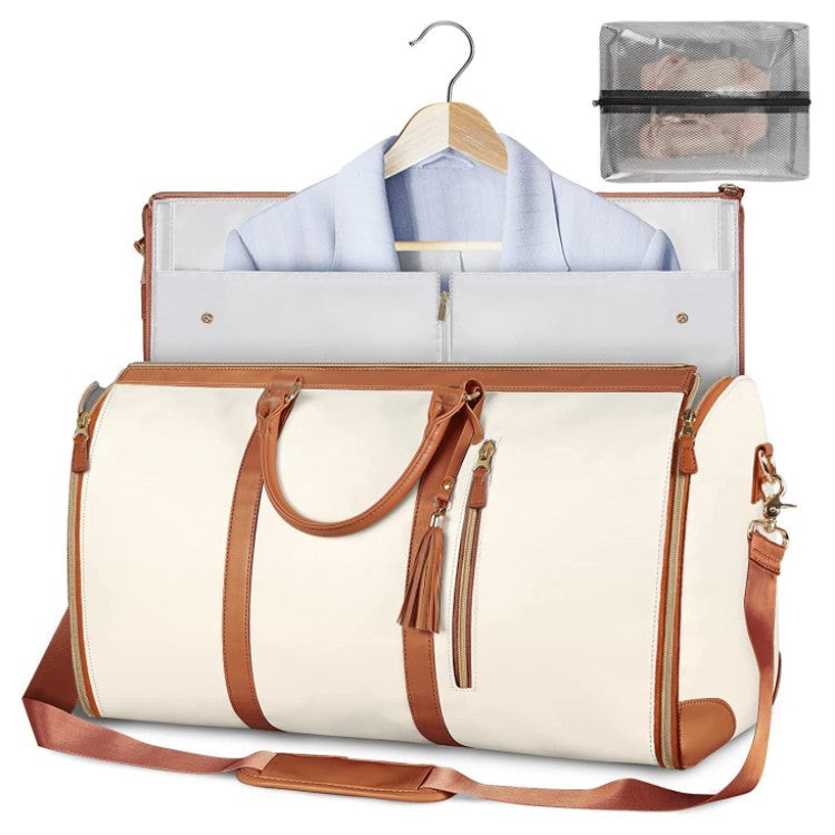 Suit Carrier with Convertible Design for Travel, Business Trips & Closet Storage