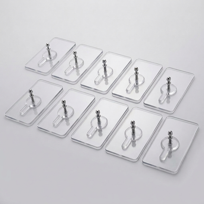 HOLDNEX – Transparent Wall Hooks for Strong Everyday Support