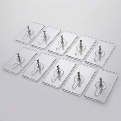 HOLDNEX – Transparent Wall Hooks for Strong Everyday Support