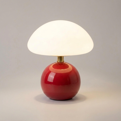 CAPLORA – Modern Mushroom Table Lamp for Gentle Ambient Glow