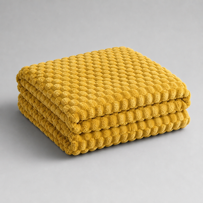 SCANDIVEIL – Couverture en microfibre pour une chaleur intérieure douce