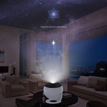 Space Projector Night Light with 13 Interchangeable Disks Galaxy Stars Planets for Bedroom Ceiling Walls Kids Room Decor USB Powered