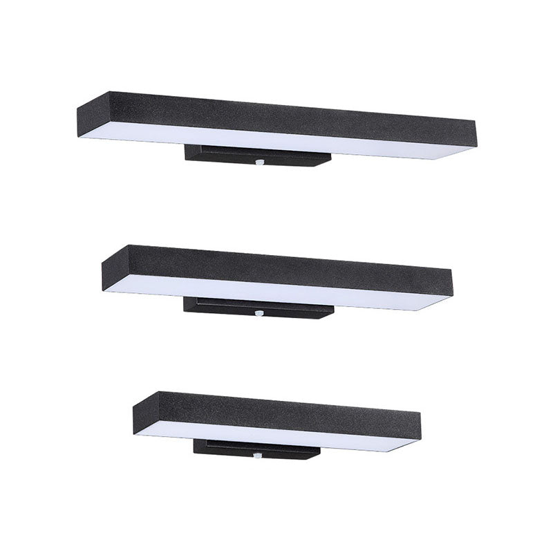 Outdoor Motion Sensor LED Wall Light - Slim Waterproof Porch Sconce for Entryway, Patio & Garage