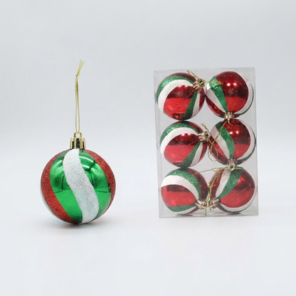 FLAKEORN – Christmas Table Baubles Set for Elegant Holiday Decor