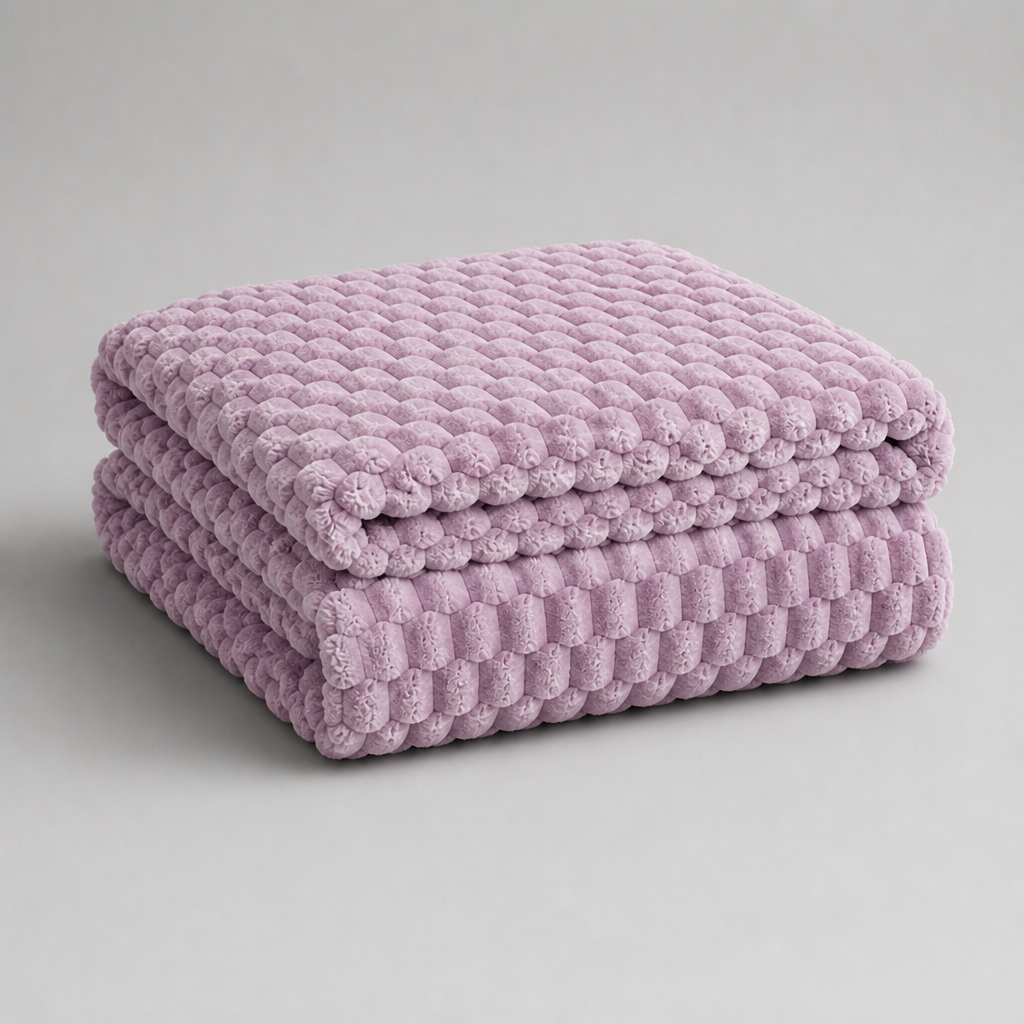 SCANDIVEIL – Couverture en microfibre pour une chaleur intérieure douce