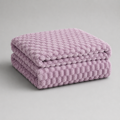 SCANDIVEIL – Couverture en microfibre pour une chaleur intérieure douce