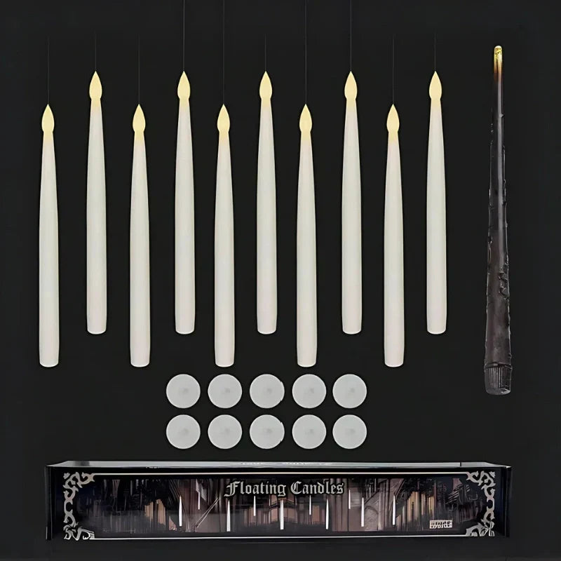 LED Floating Candles for Water – Flameless Battery Tea Lights for Pools, Weddings, Centerpieces & Events