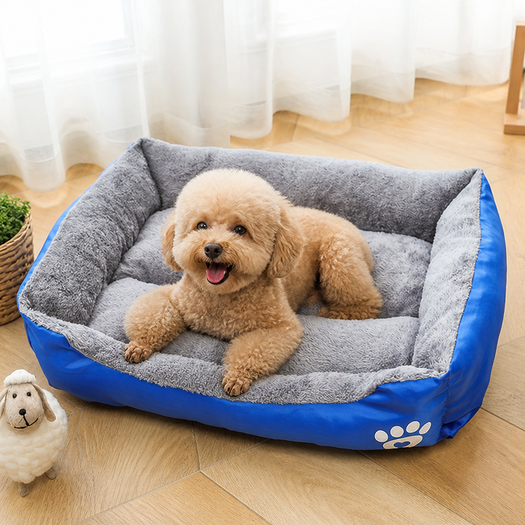 Ortekor Cozy Plush & Washable Dog Bed