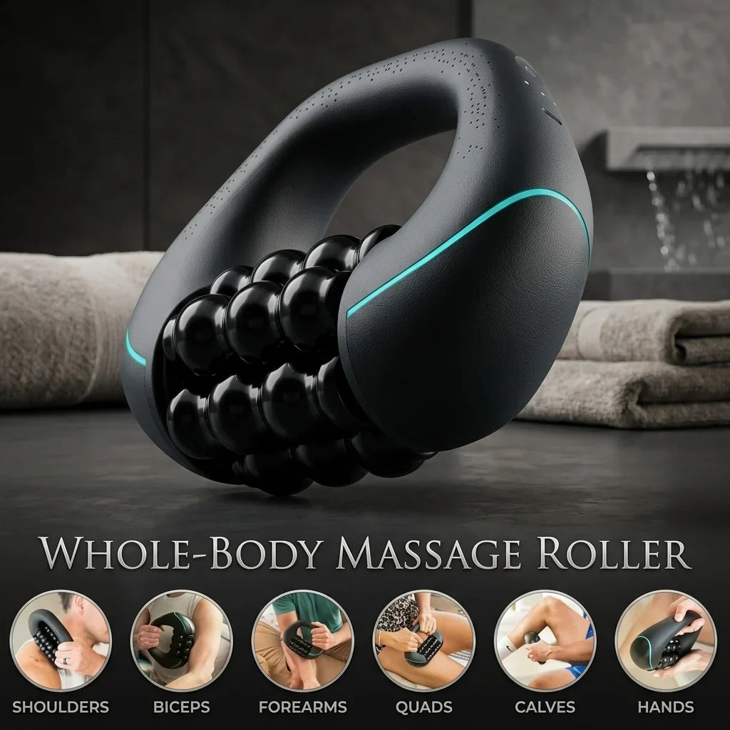 Masseur manuel à percussion pour tissus profonds, compact et portable