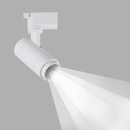 Adjustable LED Track Lighting System Flush Mount Ceiling Spots for Kitchen Hallway Living Room 3 4 5 Heads Dimmable Aluminum Directional Spo