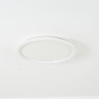 Round LED Ceiling Light Fixture – Modern Flush Mount – Integrated SMD Lighting for Bedroom & Living Room – Metal & Acrylic – Dimmable