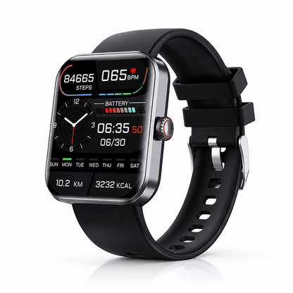Montre connectée avec suivi de la glycémie non invasif et autonomie de 5 jours