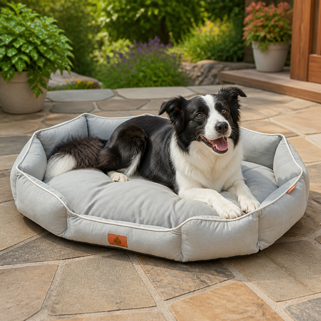 Ortekor All-Season Plush Donut Pet Bed