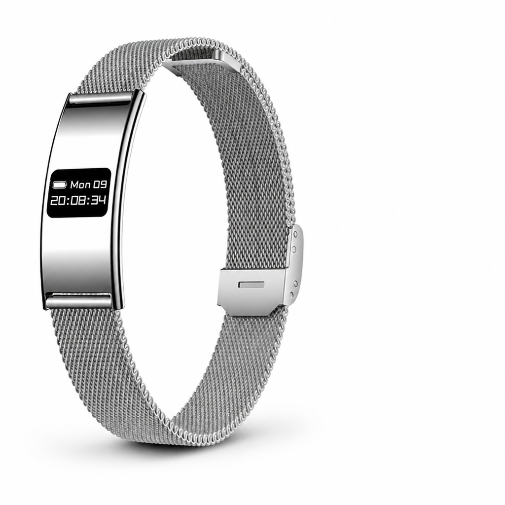 Bracelet connecté étanche IPX8 en alliage de zinc