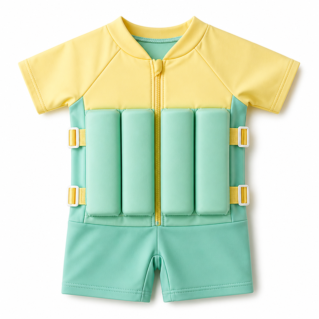 Gilet de natation pour enfants, gilet de natation pour enfants avec flottabilité réglable, gilet d'apprentissage de la natation pour tout-petits de 1 à 6 ans