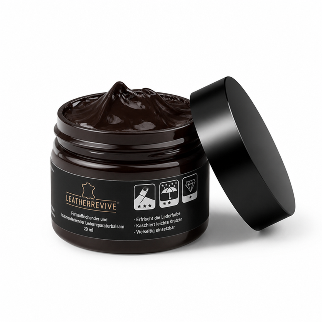 Leather Repair & Color Restoring Balm for Furniture, Car Seats & Accessories