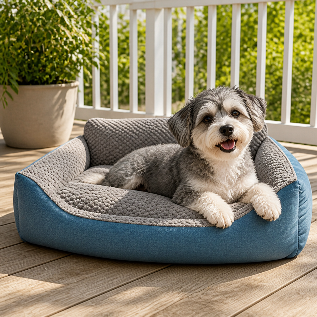 Ortekor Plush High-Back & Thick Padding Pet Sofa Bed