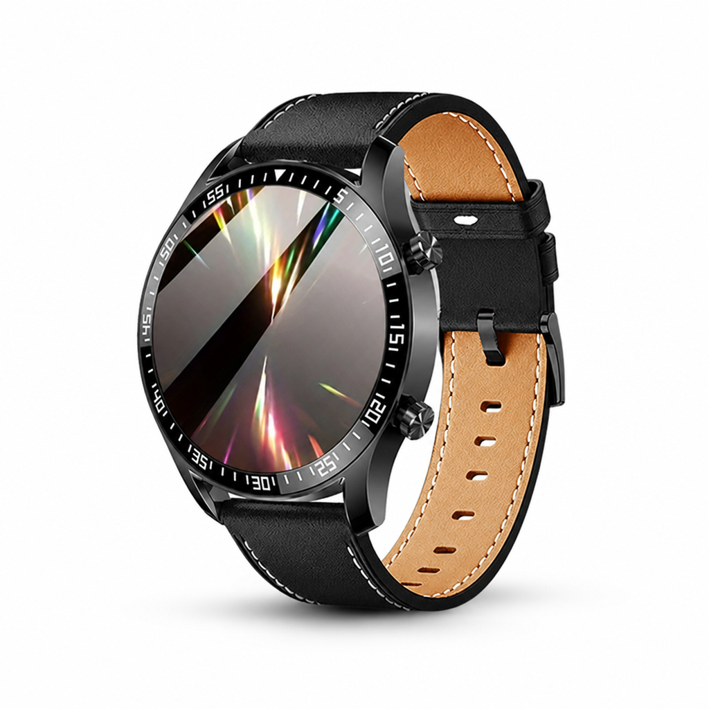 Montre connectée avec appels sans fil et podomètre (iPhone et Android)