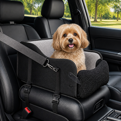 Ortekor Adjustable Height & Safety Harness Car Booster Seat