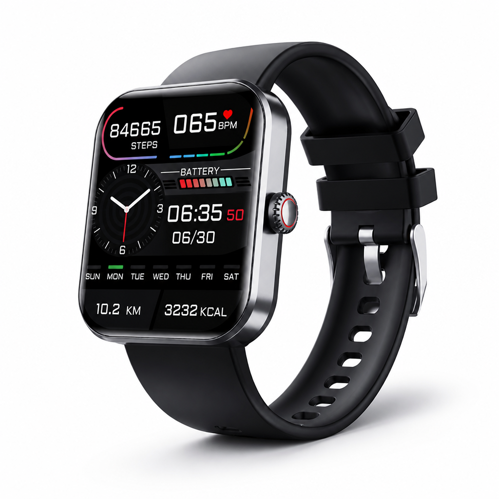Montre de suivi de la glycémie indolore et non invasive (autonomie de 5 jours)