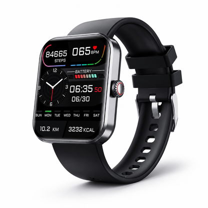 Montre de suivi de la glycémie indolore et non invasive (autonomie de 5 jours)