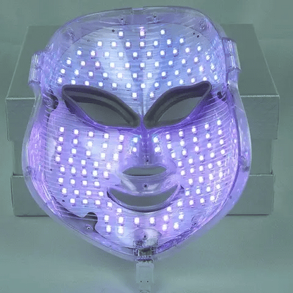 LED Facial Mask Multi-Color Adjustable Intensity