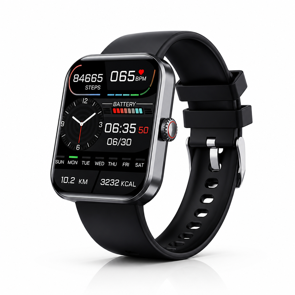 Montre connectée avec suivi de la glycémie non invasif et autonomie de 5 jours