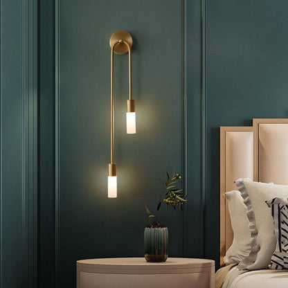 Indoor Sconce Fixture 10 Inch Gold Metal Accent Light for Bedroom Dining Area Living Space Hardwired G9 LED Warm White Lighting