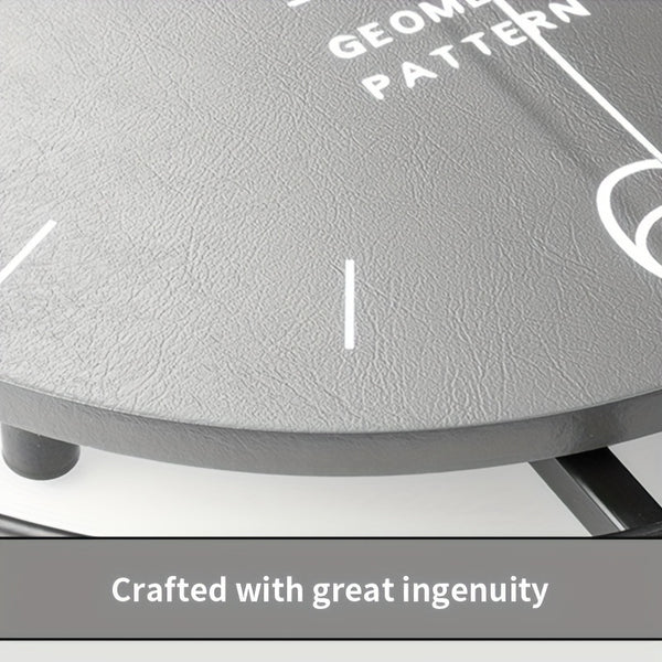 Silent Scandinavian Wall Clock | Modern Design with Large Easy-Read Numbers | Durable Iron Frame for Tranquil Interiors