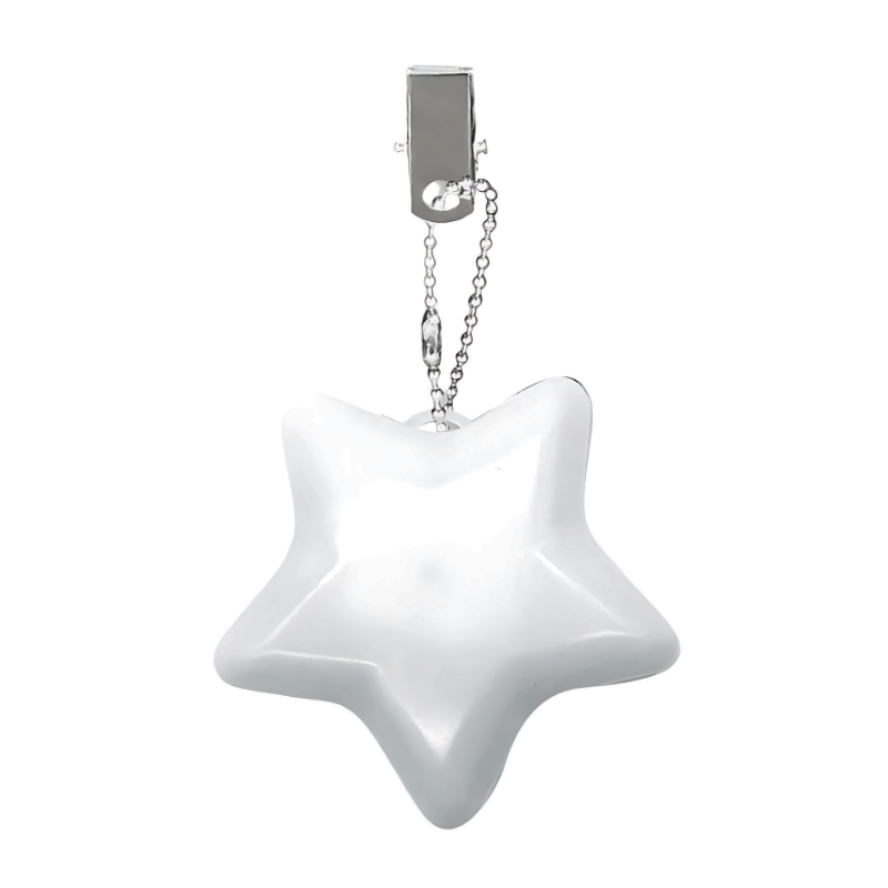 Touch-Activated LED Bag Light Clip – Heart & Star Shape Purse Illuminator for Handbags & Backpacks