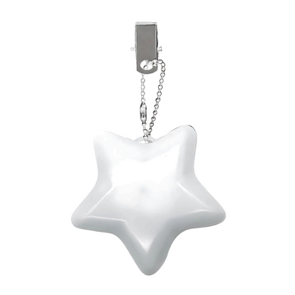 Touch-Activated LED Bag Light Clip – Heart & Star Shape Purse Illuminator for Handbags & Backpacks