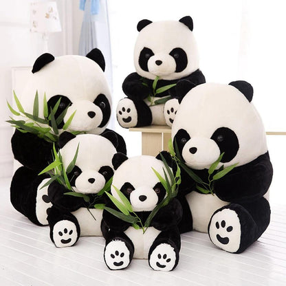 Cuddly Panda Stuffed Animal Soft Plush Toy for Kids Toddlers Adults Huggable Baby Shower Birthday Gift Collectible Room Decor