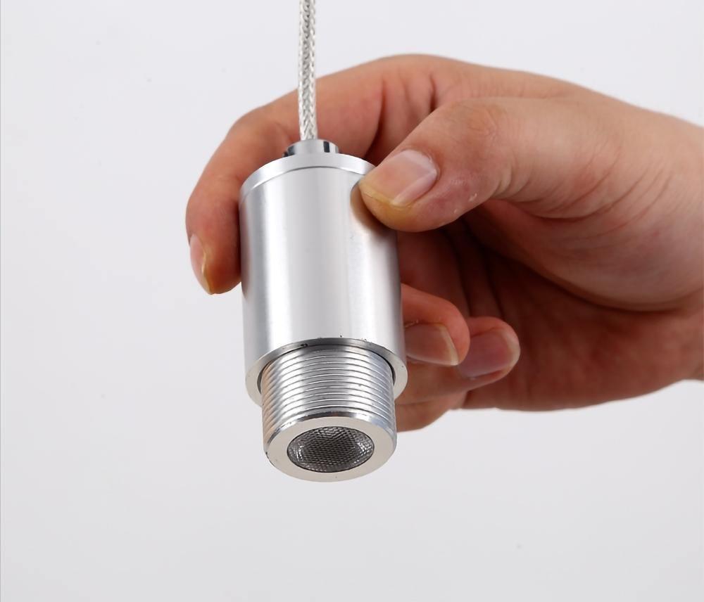 Suspension sculpturale en forme d'oiseau avec éclairage LED à hauteur réglable, filaire, pour îlots de cuisine, tables de salle à manger et espaces de vie, en blanc ou
