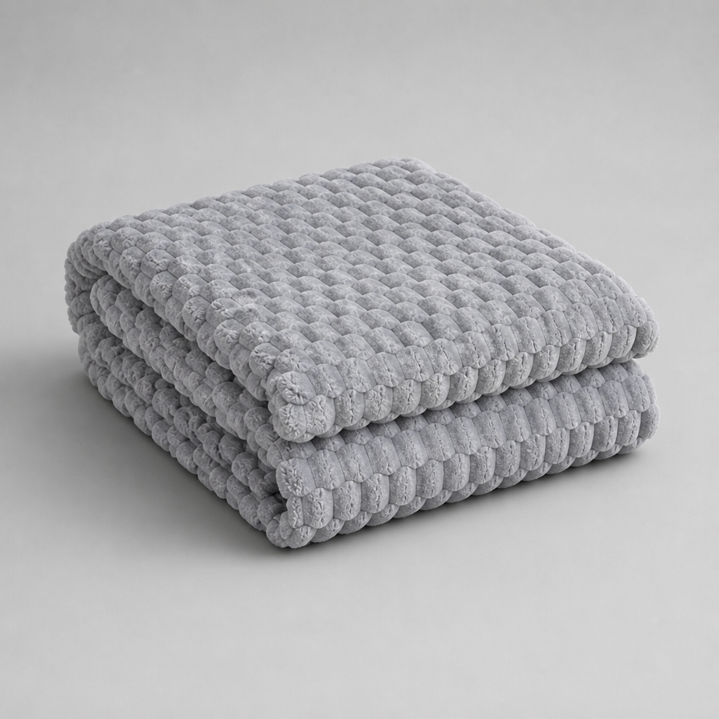 SCANDIVEIL – Couverture en microfibre pour une chaleur intérieure douce