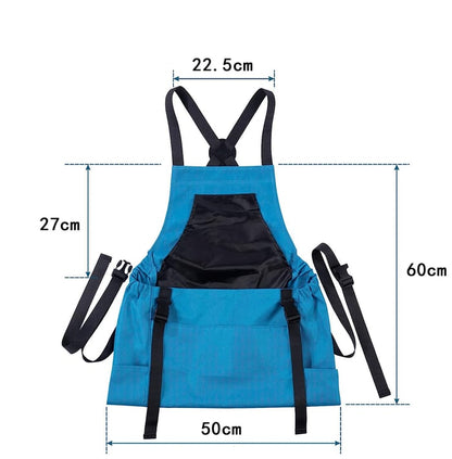 Durable Gardening Apron with Water Resistance and Tool Pockets
