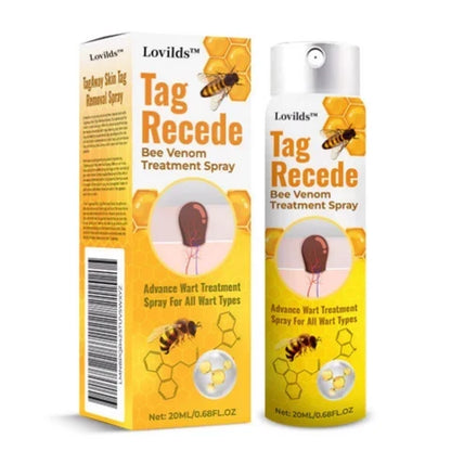 Skin Tag & Wart Removal Spray with Natural Bee Venom Extract for Blemish-Free Complexion at Home Treatment