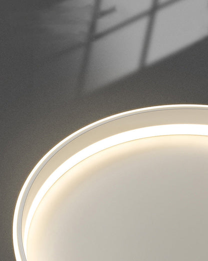 Plafonnier LED rond avec variateur sans fil pour chambres, salons et couloirs