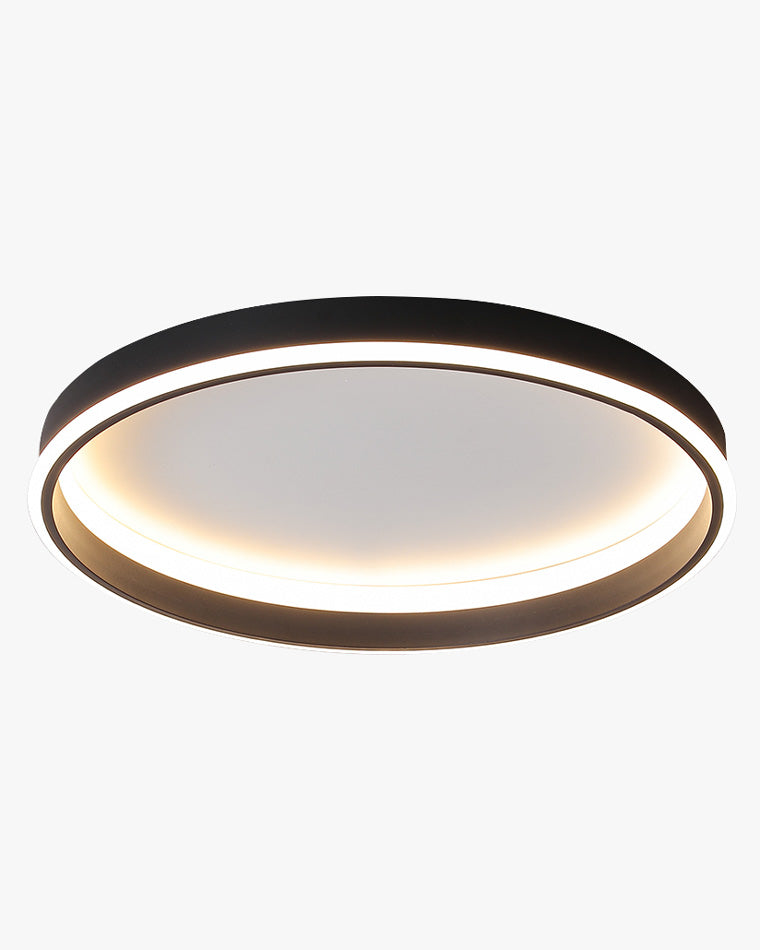 Plafonnier LED rond avec variateur sans fil pour chambres, salons et couloirs