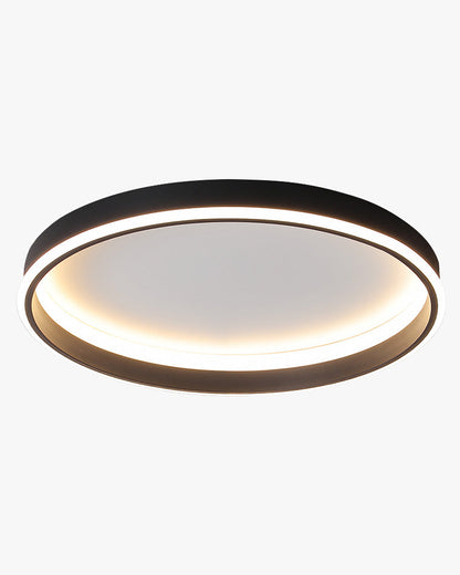 Plafonnier LED rond avec variateur sans fil pour chambres, salons et couloirs