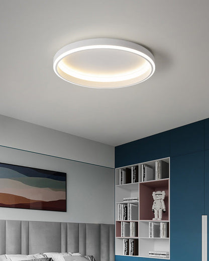 Plafonnier LED rond avec variateur sans fil pour chambres, salons et couloirs