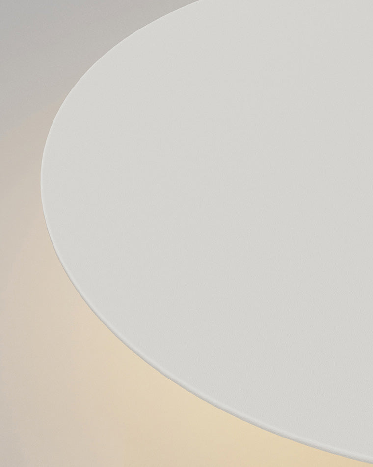 Plafonnier LED encastré 31,5 x 28 po, intensité réglable, télécommande, design moderne à disque en acrylique blanc pour chambre, salon, salle de bain 1