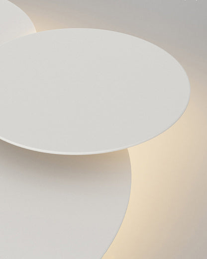 Plafonnier LED encastré 31,5 x 28 po, intensité réglable, télécommande, design moderne à disque en acrylique blanc pour chambre, salon, salle de bain 1