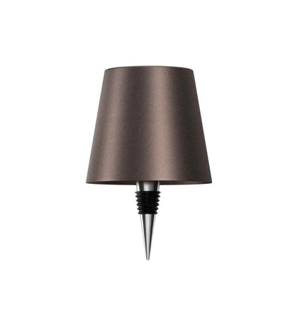 Lampe LED rechargeable pour bouteille, 14 cm, sans fil, lumière chaude, bouchon en aluminium pour bouteilles de vin, décoration de table intérieure et extérieure, sans fil