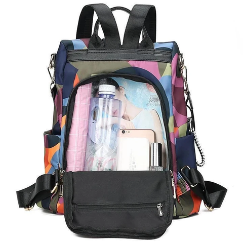Essential Travel Backpack | Water-Resistant Anti-Theft Design with Hidden Access | Stylish Multi-Pocket Organization for Ultimate Security