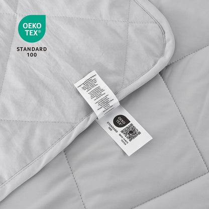 Chill Comfort | Couverture rafraîchissante pour lit avec tissu japonais avancé | Conception double face pour les dormeurs ayant chaud