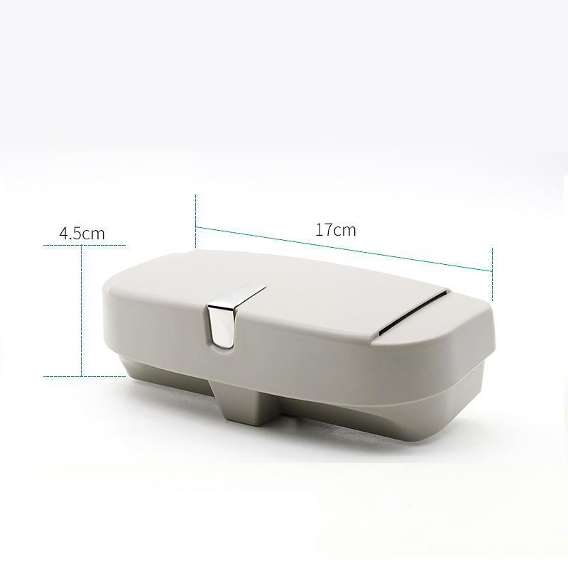 Organisateur de lunettes pour pare-soleil de voiture – Porte-lunettes à ouverture tactile pour SUV et camion