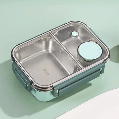 Thermal Food Jar Steel Construction Spill-Resistant Meal Prep Container Office Lunch School Commuting Portable Hot Food Storage Reusable Sta