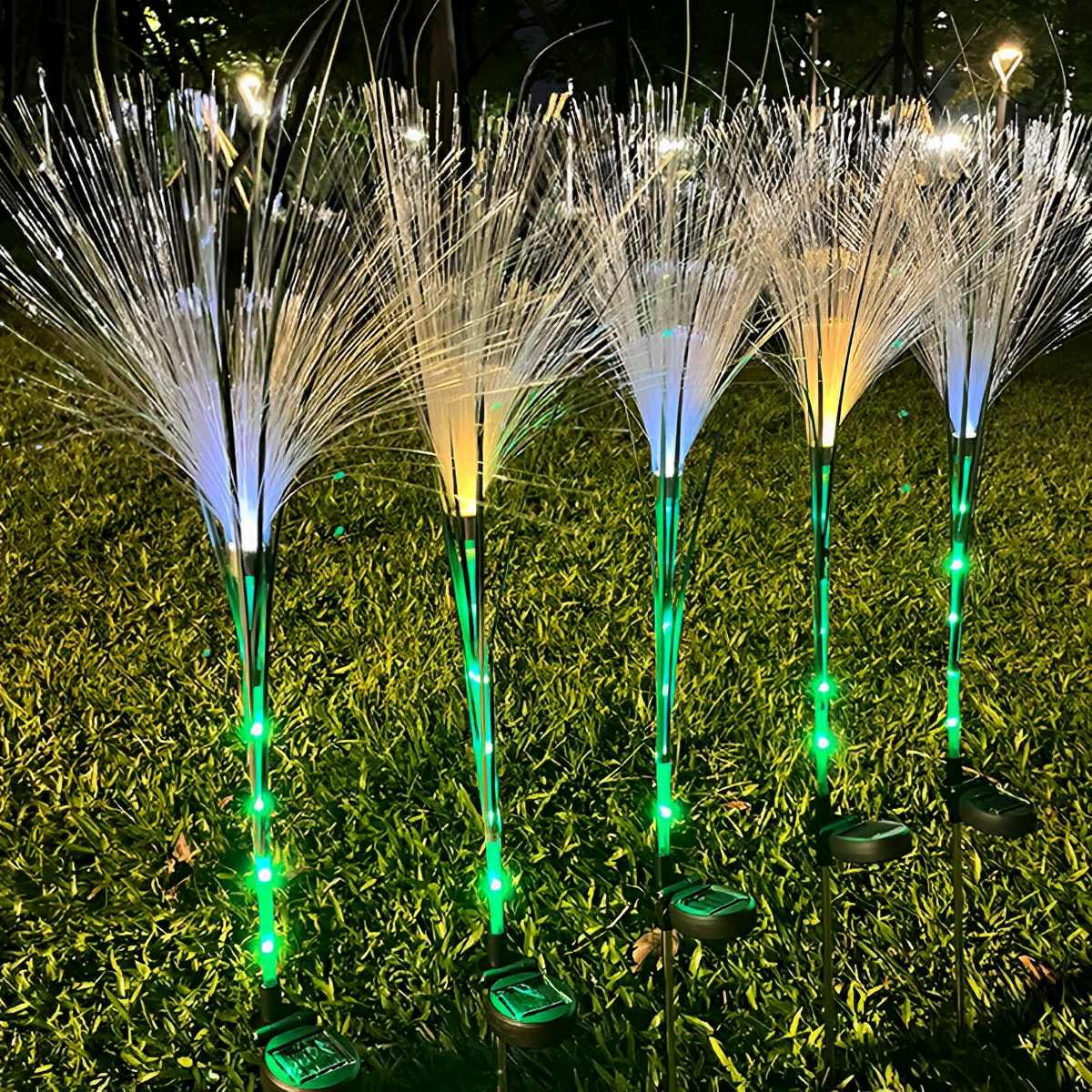 REEDGLOW – Solar Reed Pathway Lights for Serene Garden Ambience