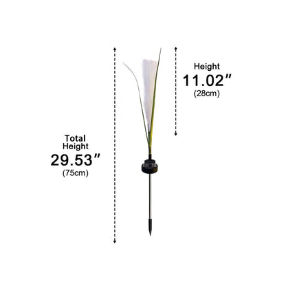 REEDGLOW – Solar Reed Pathway Lights for Serene Garden Ambience